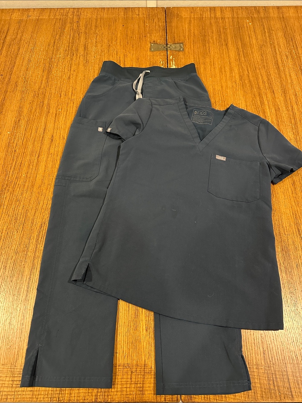FIGS Navy Blue Matching Set Scrubs